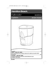 Hamilton Beach D43012B Manuel D'utilisation