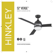 Hinkley 52 VERGE Manuel D'instructions