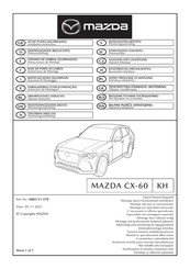 Mazda KBB3 V1 370 Instructions De Montage