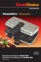 Chef'sChoice PizzellePro Toscano 834 Instructions