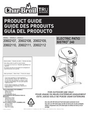 Char-Broil BISTRO 240 Guide Des Produits
