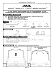 AVS Bugflector II Instructions D'installation