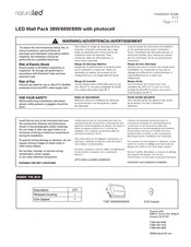 naturaled LED Wall Pack 80W Guide D'installation