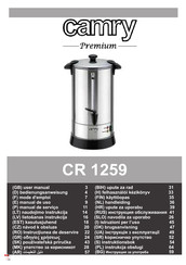 camry Premium CR 1259 Mode D'emploi