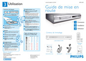 Philips DVDR 3305 Guide De Mise En Route