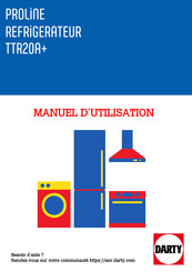 Proline TTR20A+ Manuel D'utilisation