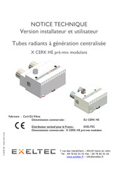 exeltec X CERK HE Notice Technique