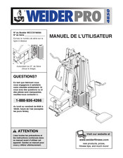 Weider Pro WECCSY48530 Manuel De L'utilisateur