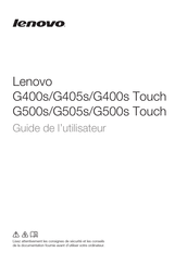 Lenovo G500s Guide De L'utilisateur