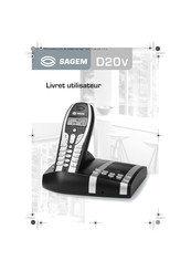Sagem D20V Livret Utilisateur