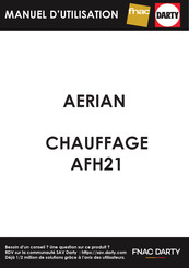 Aerian AFH21 Manuel D'utilisation