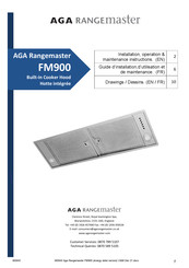 AGA Rangemaster FM900 Guide D'installation, D'utilisation Et De Maintenance