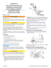 Garmin FORCE Instructions D'installation