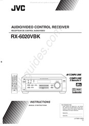 JVC RX-6020VBK Manuel D'instructions