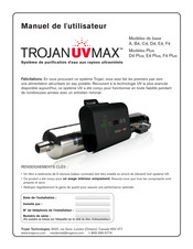 TrojanUVMax D4 Manuel De L'utilisateur