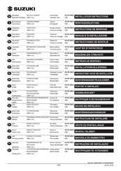 Suzuki 9917B-78R00 Instructions De Montage