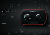 Focusrite vocaster one Guide D'utilisation