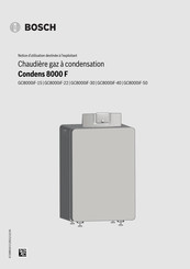 Bosch GC8000iF-50 Notice D'utilisation