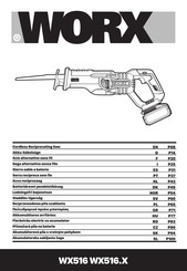 Worx WX516 Notice Originale