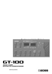 Boss GT-100 Mode D'emploi