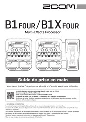 Zoom B1 FOUR Guide De Prise En Main