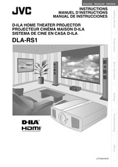 JVC DLA-RS1 Manuel D'instructions