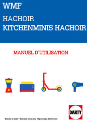 WMF KITCHENminis 0416580011 Mode D'emploi