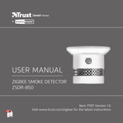 KlikAanKlikUit Trust SMART Home ZSDR-850 Mode D'emploi