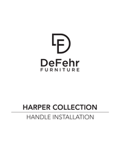 DeFehr HARPER P2521 Instructions D'assemblage