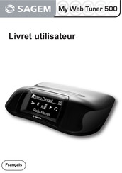 Sagem My Web Tuner 500 Livret Utilisateur