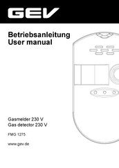 GEV FMG 1275 Mode D'emploi