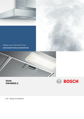 Bosch DWA06E6.2 Notice D'utilisation