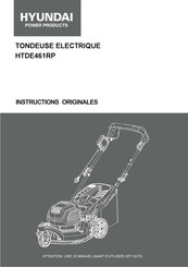 Hyundai Power Products HTDE461RP Instructions Originales