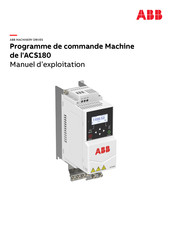 Abb ACS180 Manuel D'exploitation