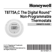 Honeywell T8775A Guide Du Propriétaire