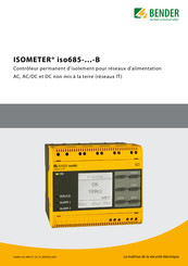 Bender ISOMETER iso685 - B Serie Mode D'emploi