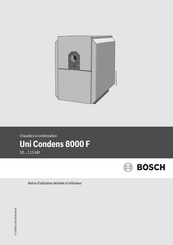 Bosch UC8000F 70 Notice D'utilisation Destinée À L'utilisateur