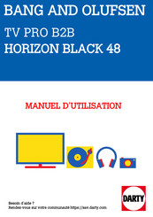 Bang & Olufsen BeoVision Horizon-48 Mode D'emploi