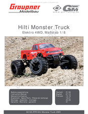 GRAUPNER Hilti Monster Truck Manuel D'utilisation