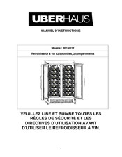 Uberhaus WI150ITT Manuel D'instructions