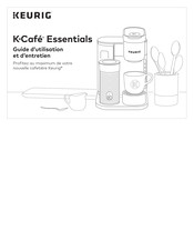 Keurig K-Cafe Essentials Notice D'installation Et De Fonctionnement