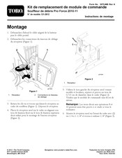 Toro Pro Force 2010-11 Instructions De Montage