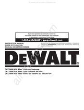 DeWalt DCCS690 Guide D'utilisation