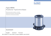 Burkert 8694 Mode D'emploi