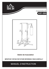 HOMCOM A91-080 Manuel D'instruction
