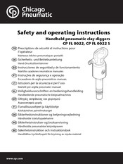 Chicago Pneumatic CP FL 0022 S Prescriptions De Sécurité Et Instructions Pour L'opérateur