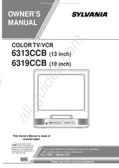 Sylvania 6319CCB Mode D'emploi