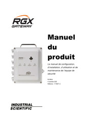 Industrial Scientific RGX Gateway Manuel Du Produit