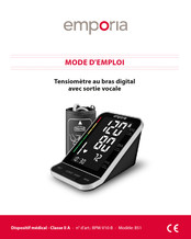 EMPORIA BPM-V10-B Mode D'emploi