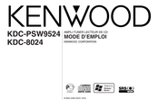 Kenwood KDC-PSW9524 Mode D'emploi